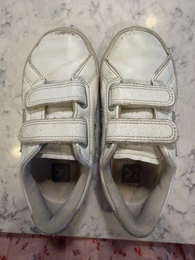 Veja White Kids Velcro Sneakers